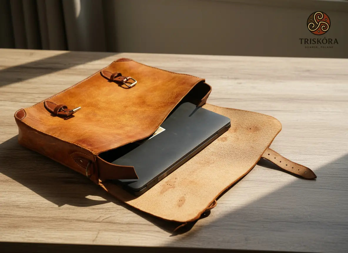 Briefcase Laptop Bag - LTB-0001 Triskóra