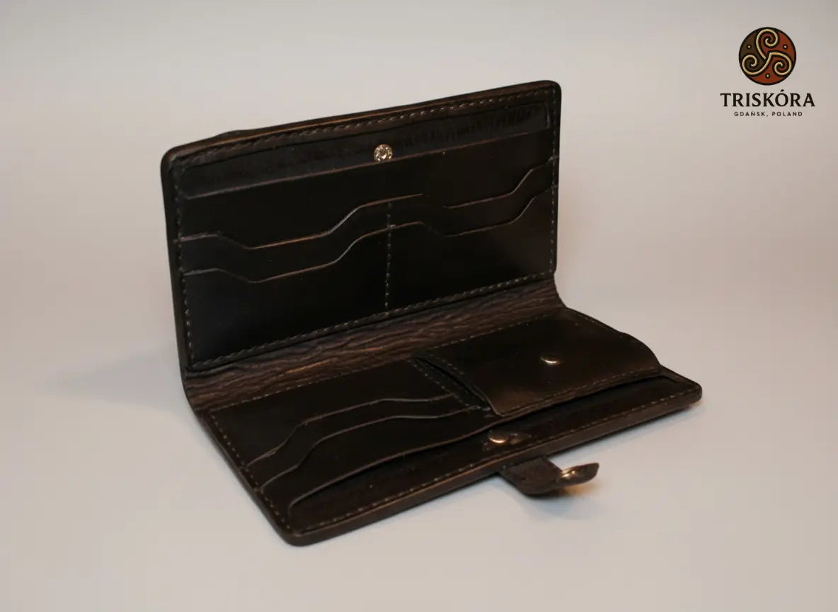 Long Leather Wallet for Women Triskóra
