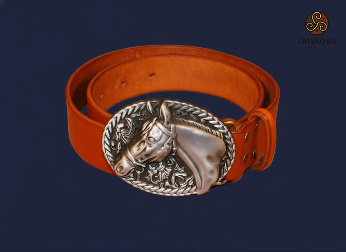 40mm Horse Buckle Belt - NSB-0002 Triskóra