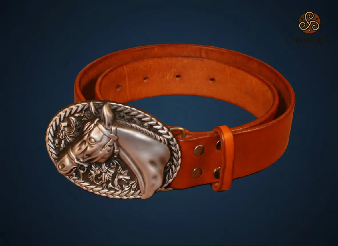40mm Horse Buckle Belt - NSB-0002 Triskóra