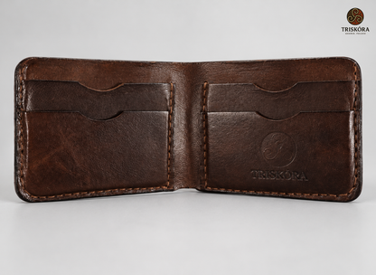 Custom Jerzy Wallet with Carved Image Triskóra
