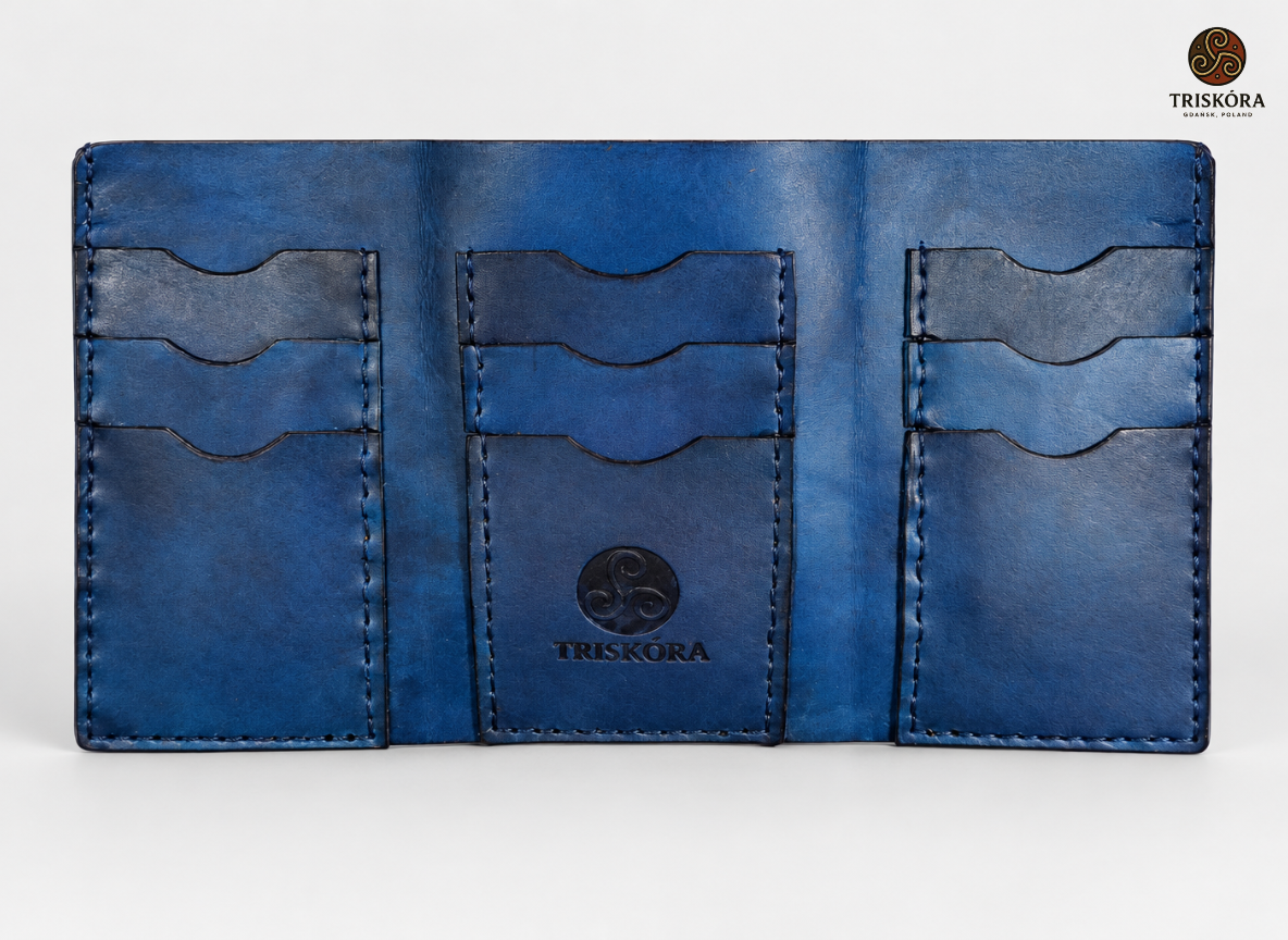 Edmir Trifold Wallet Triskóra