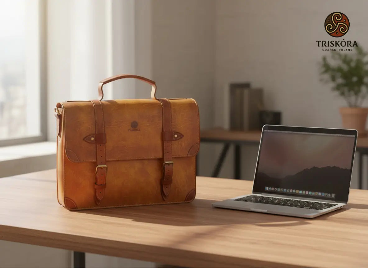 Briefcase Laptop Bag - LTB-0001 Triskóra
