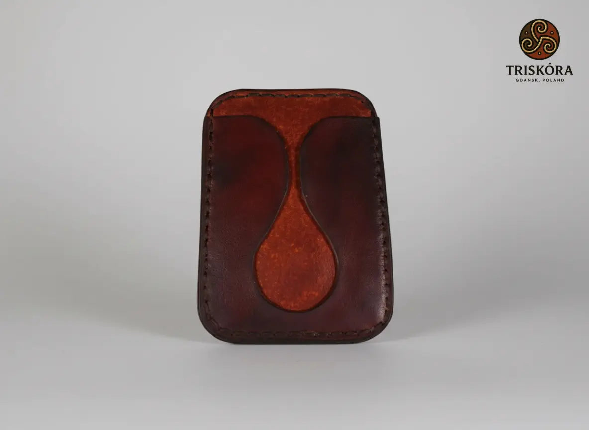 Water Drop Cardholder Triskóra