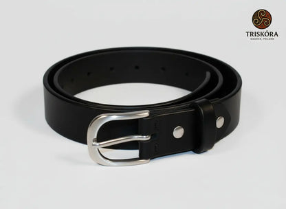 Clean Design Leather Belt Triskóra